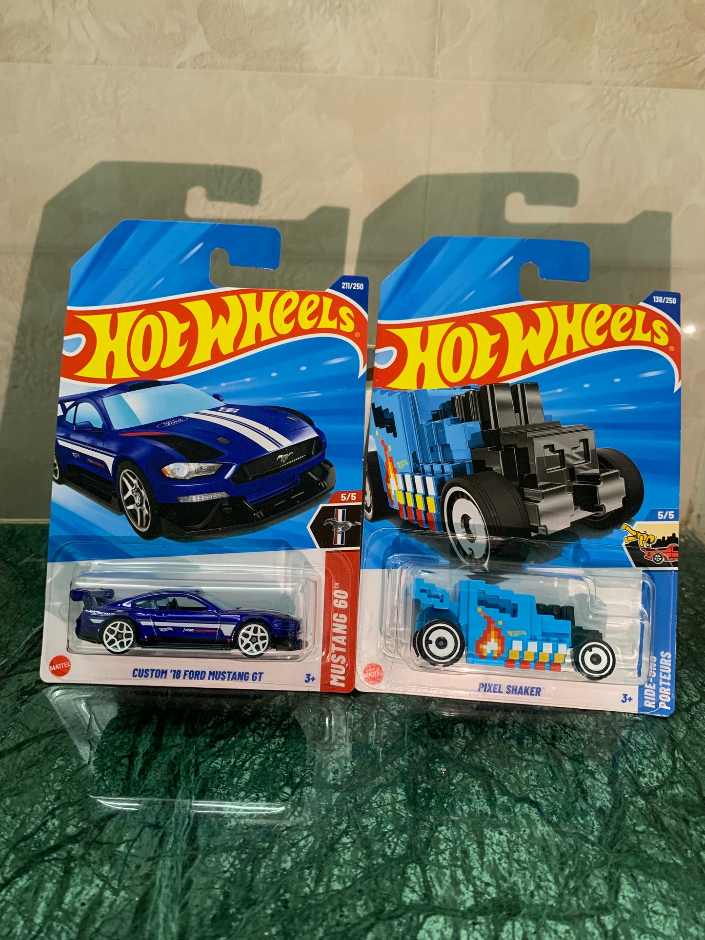 Custom 18 Ford Mustang gt & Pixel Shaker Combo