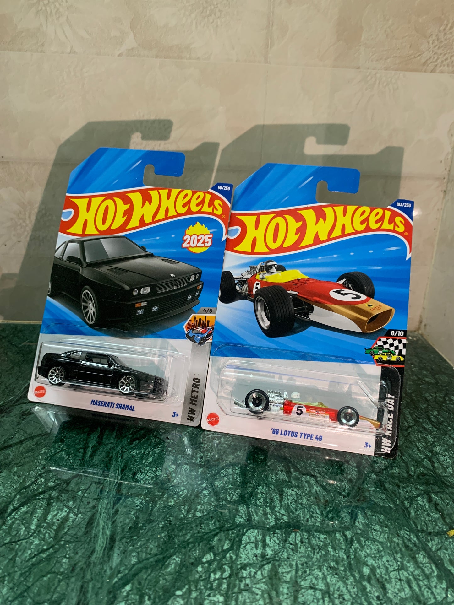 Maserati Shamal & 68 Lotus Type 49 Combo