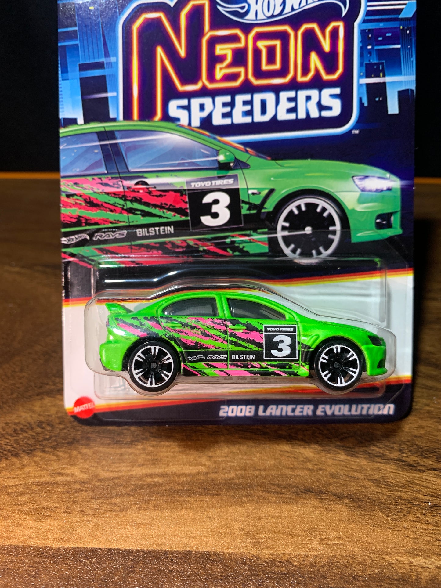 2008 Lancer Evolution Neon Speeders