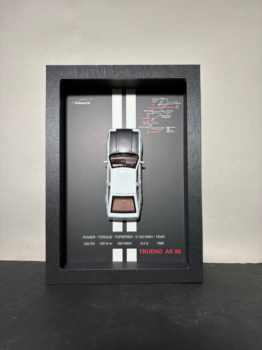 Toyota Trueno 3d Car Frame