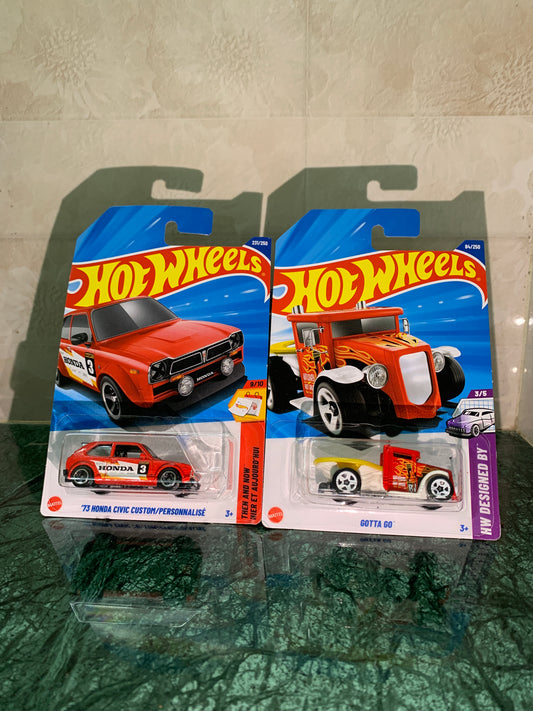 73 Honda Civic Custom & Gotta Go Combo