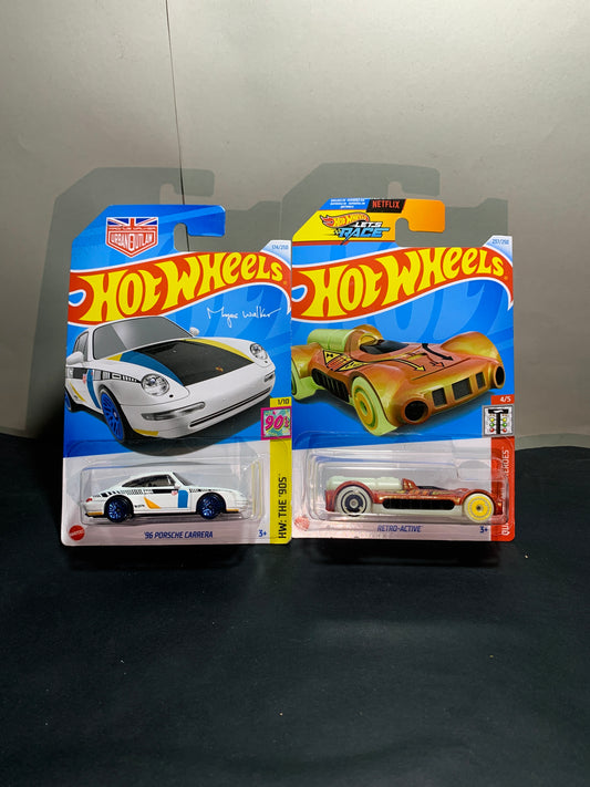 96 Porsche Carrera & Retro Active Combo