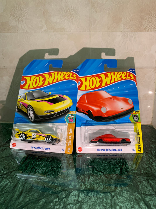 95 Mazda Rx-7 Drift & Porsche 911 Carrera Clip Combo