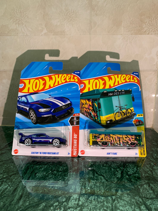 Custom 18 Ford Mustang Gt & Ain’t Fare Combo