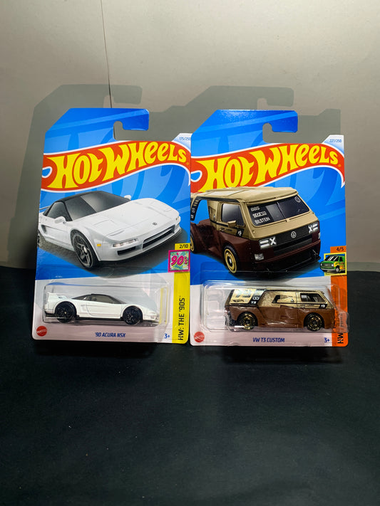 90 Acura NSX(White) & VW T3 Custom Combo