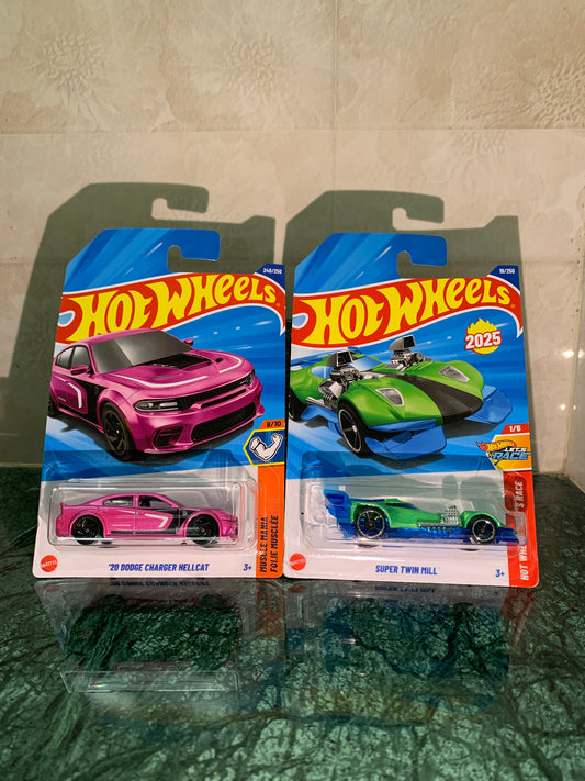 20 Dodge Charger Hellcat & Super Twin Mill Combo