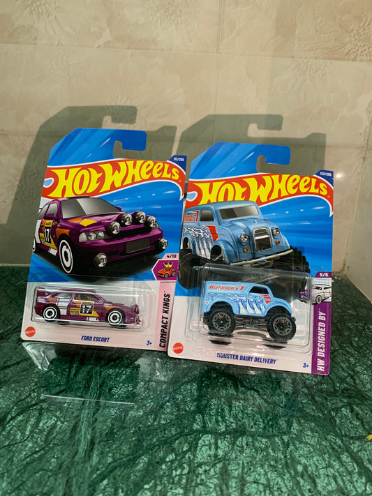 Ford Escort & Monster Dairy Delivery Combo