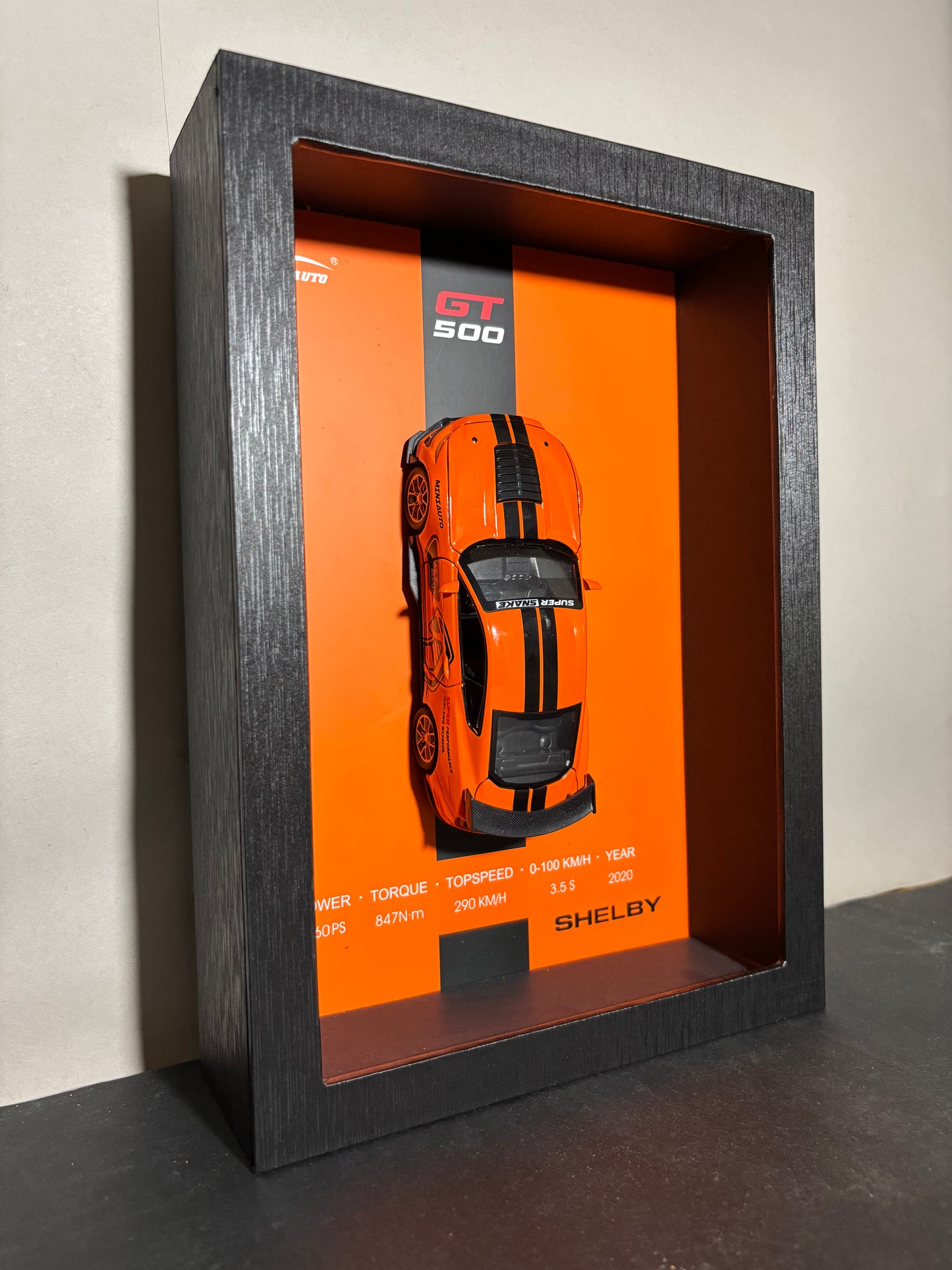Mustang Shelby GT500 3d Car Frame