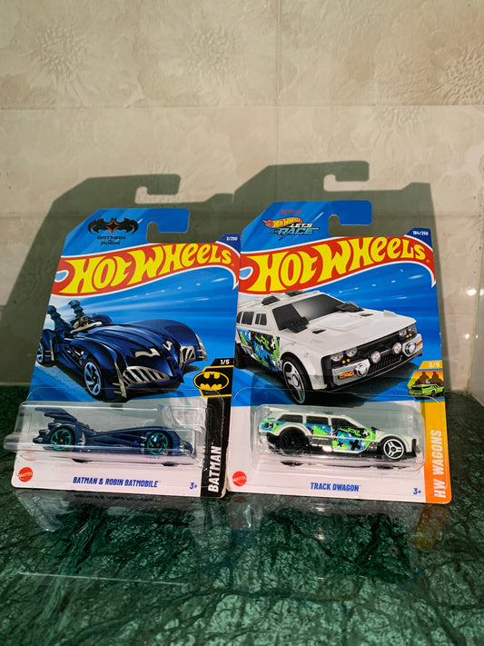Batman & Robin Batmobile & Track Dwagon Combo