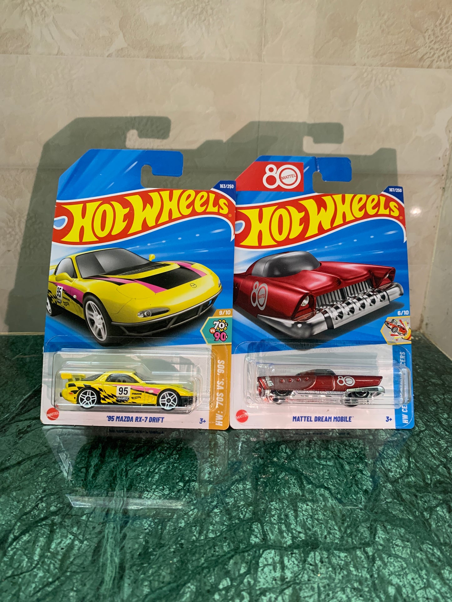95 Mazda RX-7 Drift & Mattel Dream Mobile Combo