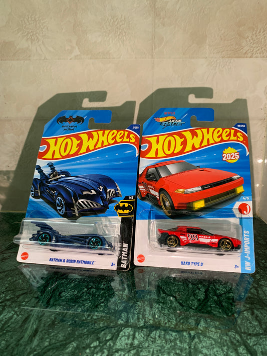 Batman & Robin Batmobile & Hako Type D Combo