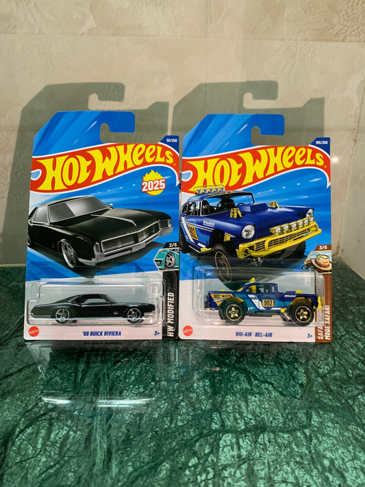 66 Buick Riviera & big-air bel-air Combo