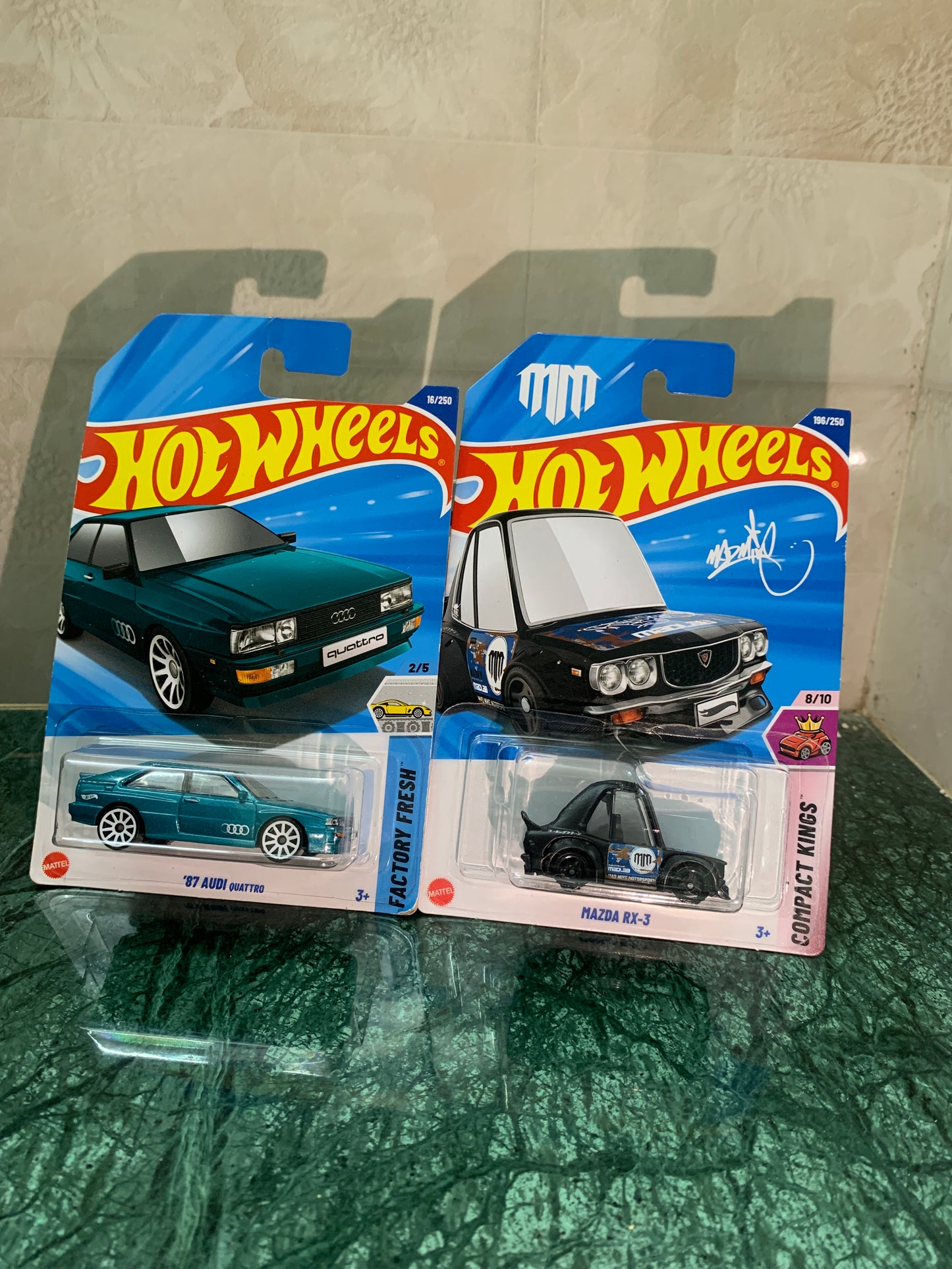 87 Audi Quattro & Mazda Rx-3(Tooned) Combo