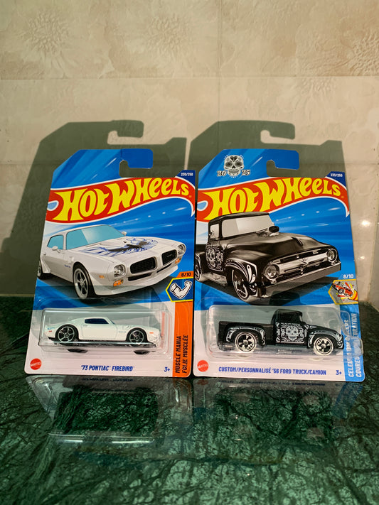 73 Pontiac Firebird & Custom 56 Ford Truck Combo