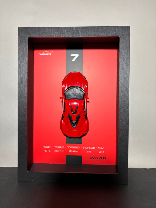 Lykan Hypersport 3d Car Frame