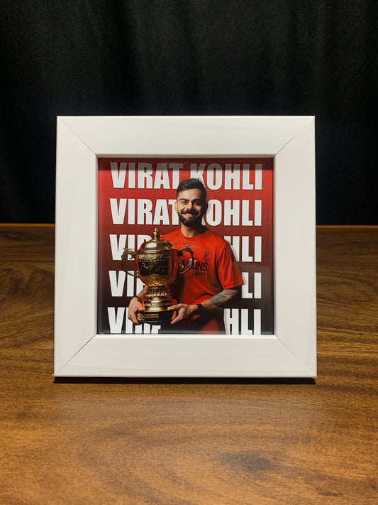 Virat Kohli RCB Collectible Frame