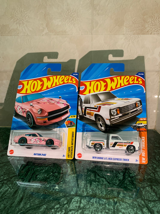 Datsun 240Z & 1978 Dodge Li’l Red Express Truck Combo
